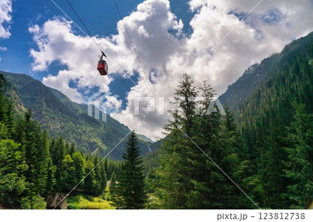 Transfagarasan in Romania 123812738