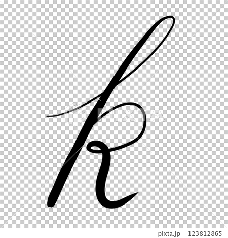 hand drawn lettering calligraphy lettering on white background 123812865