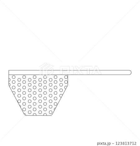 Colander Icon vektor Colander Icon vektor 123813712