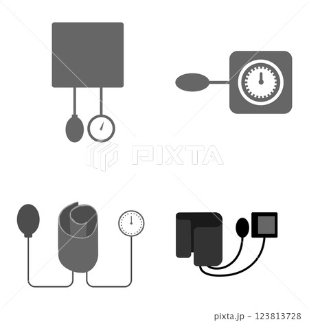 Blood Pressure equipment icon 123813728