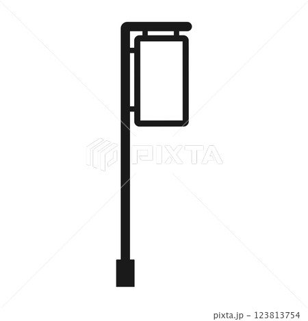 Billboard, Icon vektor 123813754