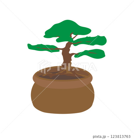 bonsai icon vektor 123813763