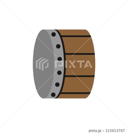 Icon of Ramadan drum. Icon of Ramadan drum. 123813787