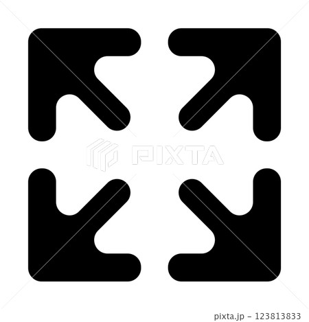 full screen mode icon 123813833