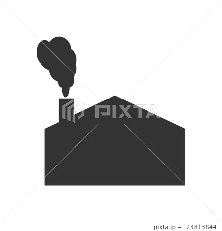 industrial factory vector icon 123813844