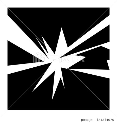 cracked icon 123814070
