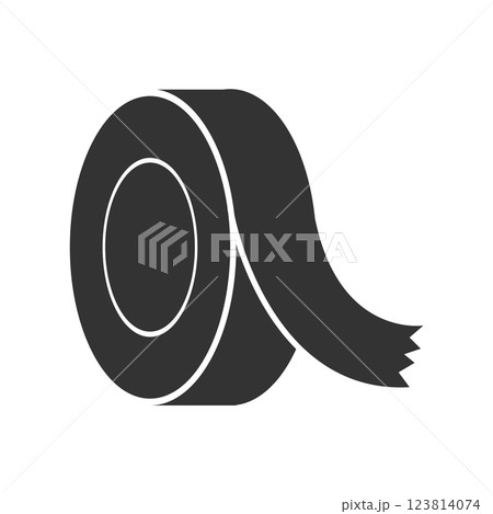 duct tape icon vector 123814074