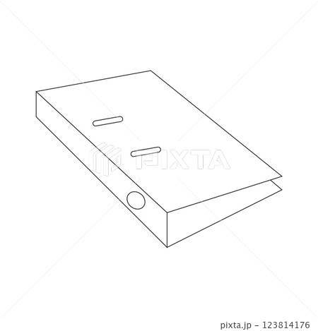 Binder icon vector 123814176