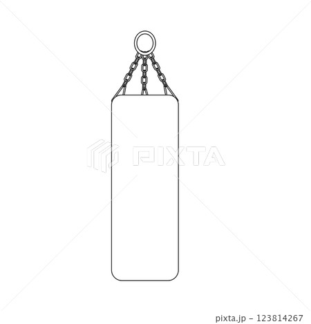 punching bag icon 123814267