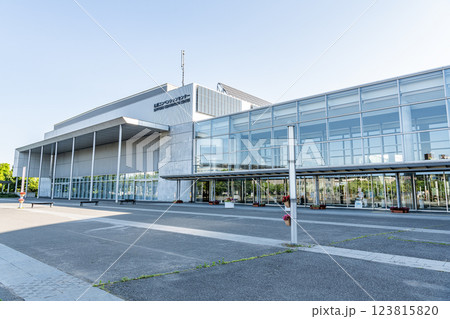 北海道札幌市　快晴の札幌コンベンションセンター 123815820