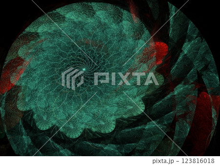 天上の龍影 123816018