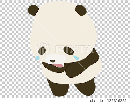 Laughing Panda 123816281