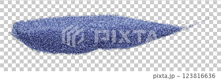 Purple glitter powder isolated on transparent background. Purple glitter powder isolated on transparent background. 123816636