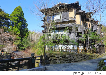 黒川温泉(熊本県南小国町) 黒川温泉(熊本県南小国町) 123817328