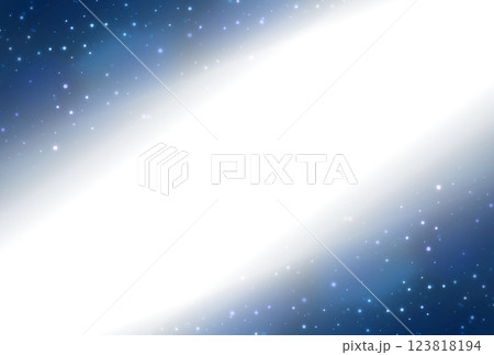 青いシンプルなキラキラ背景 123818194