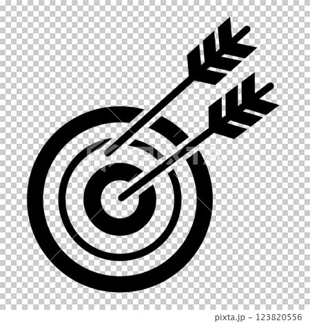 弓道の的のアイコン 弓道の的のアイコン 123820556