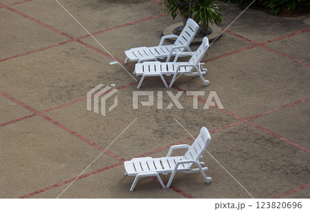 chair pool around swimming pool chair pool around swimming pool 123820696