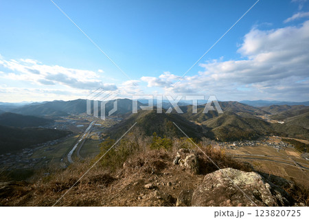 角尾山の山頂からの景色 123820725