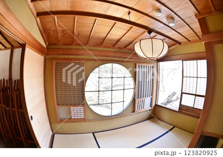 山寺常山邸の茶室 123820925