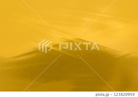 金（ゴールド）の造形アート【背景素材】 123820959