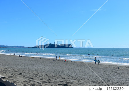 湘南・ 茅ヶ崎海岸・江の島・江ノ島 123822204