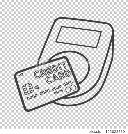タッチ決済（クレジットカード） 123822280