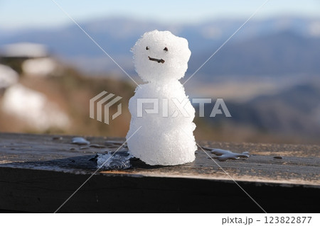 雪だるま スノーマン ゆきだるま 123822877