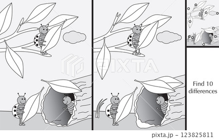 Find 10 differences Find 10 differences 123825811
