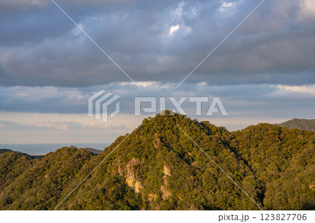 椿山森林公園(宮崎県宮崎市)からの景色 椿山森林公園(宮崎県宮崎市)からの景色 123827706