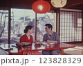 昭和の日本　食卓　生成AIモデル 123828329