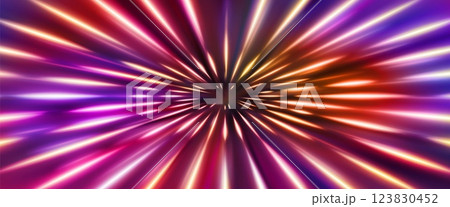 Speed line effect with radial perspective. Speed line effect with radial perspective. 123830452