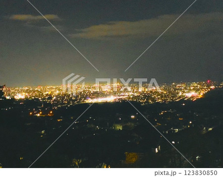 仙台市の夜景 仙台市の夜景 123830850