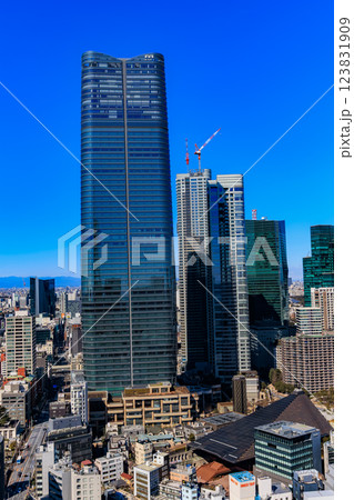 東京　港区　東京のシンボル 東京タワー大展望台からの眺め 123831909