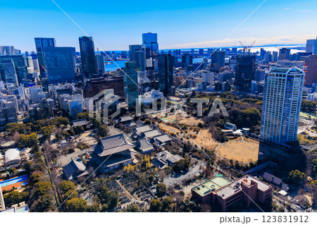 東京 港区 東京のシンボル 東京タワー大展望台からの眺め 東京 港区 東京のシンボル 東京タワー大展望台からの眺め 123831912