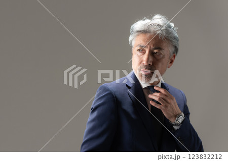 ビジネス　男性	 123832212