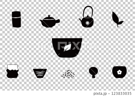 日本茶的插圖 123833035