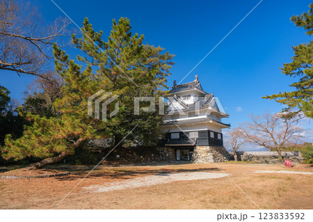 愛知県豊橋市 豊橋公園、吉田城 鉄櫓 123833592