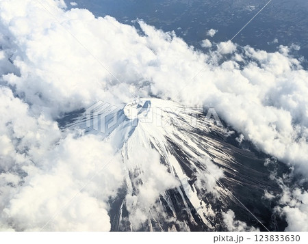富士山頂 123833630