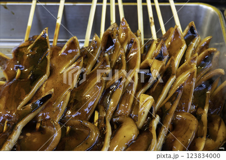 屋台　イカ焼き　イメージ 123834000