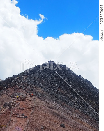 【乗鞍岳】稜線から見る風景 123835065