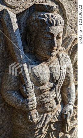 板橋区不動の瀧の石像 123836622