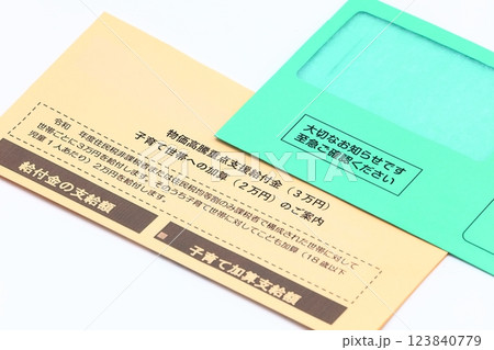 給付金のイメージ 給付金のイメージ 123840779