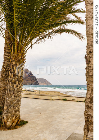 Las Negras seaside town, Spain Las Negras seaside town, Spain 123841745