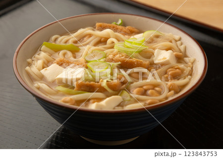 納豆汁うどん 納豆汁うどん 123843753