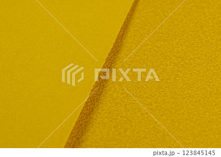 yellow sandpaper for processing wood or metal 123845145