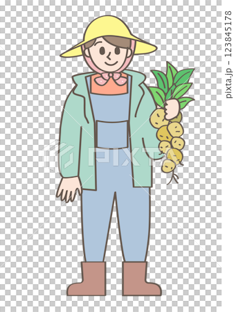 馬鈴薯種植戶 123845178