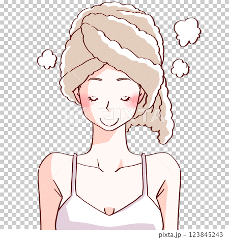 Hair care woman 8 123845243