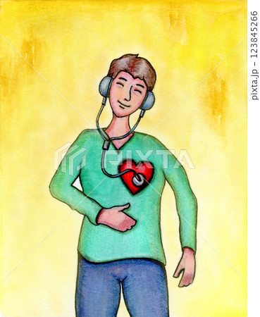 Listen to your heart Listen to your heart 123845266