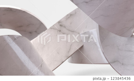 The White marble Abstract image for Abstract Background  3d Rendering. 123845436