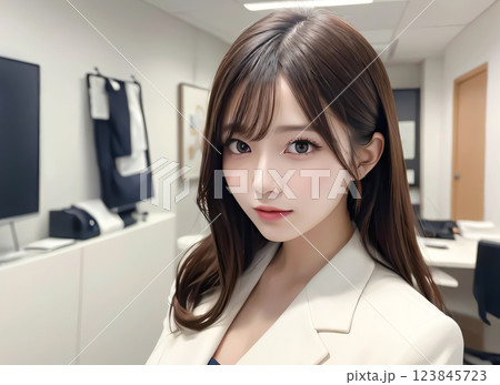 ビジネスウーマン オフィスレディ ビジネスウーマン オフィスレディ 123845723
